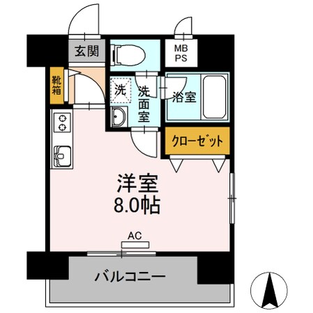 ペ・パサージュ平和の物件間取画像